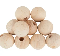 VBS Holzkugeln halbgebohrt "Ø 15 mm"