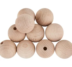 VBS Holzkugeln halbgebohrt "Ø 20 mm"