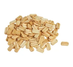 VBS Holz-Labels "Handmade", 150 Stück