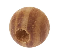 VBS Holzperlen mit Naturmaserung, Ø 8 mm, 100 g