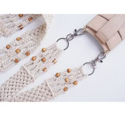 VBS Holzperlen mit Naturmaserung, Ø 8 mm, 100 g