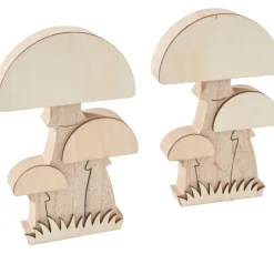 VBS Holz-Pilze, 2 Stück