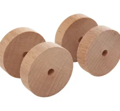 VBS Holzscheiben/Räder, Ø 30 x 8 mm, 4 Stück