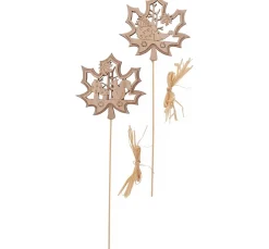 VBS Holzstecker "Ahornblätter"