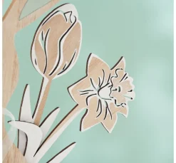 VBS Holz-Stecker Blumen "Tulpe und Narzisse"