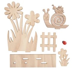 VBS Holz-Steckmotiv "Schneckengarten"