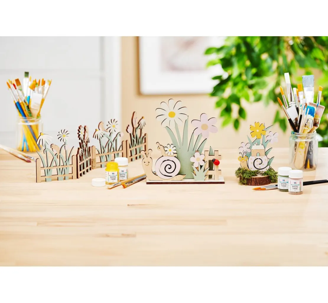 VBS Holz-Steckmotiv "Schneckengarten"