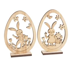 VBS Holz-Steckmotive Eier "Hanni und Nanni"