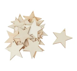 VBS Holz-Streuteile "Stern", 20 Stück
