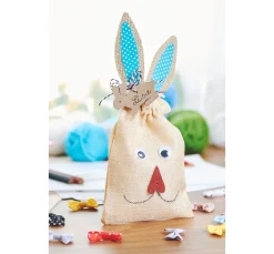 VBS Jutebeutel "11 x 16 cm", 100 Stück