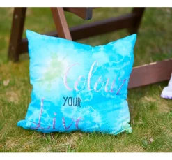 VBS Kissenhülle, Weiß, 39 x 39 cm