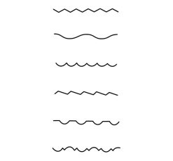 VBS Konturenscheren, 6er-Set