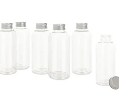 VBS Kunststoff-Flasche mit Schraubdeckel, 6 Stück