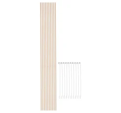 VBS Laternenstäbe mit Spiraldraht, 10 Stück