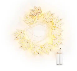 VBS Lichterkette "Ahornblätter"