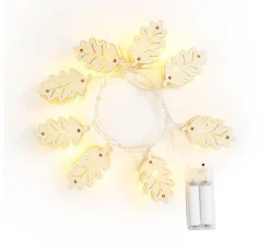 VBS Lichterkette "Eichelblätter"