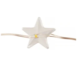 VBS Micro-LED-Lichterkette "Stern", mit Timer