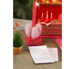 VBS Miniatur Holz-Obststiege, 2 Stück