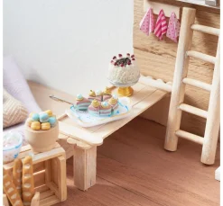 VBS Miniatur Holz-Obststiege, 2 Stück