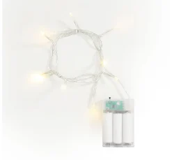 VBS Mini-LED-Lichterkette "10 LEDs", mit Timer