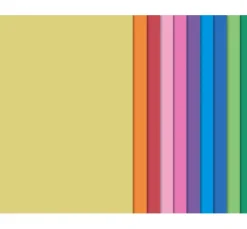 VBS Moosgummi set "Trendy", 10 Farben, 2 mm