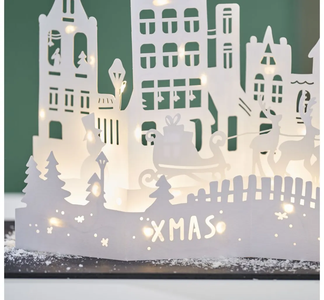 VBS Papier-Silhouette "Weihnachtsdorf"