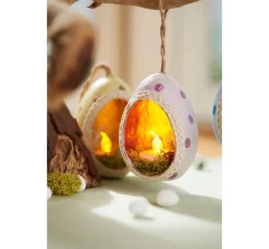 VBS Pappmaché Eier mit Öffnung