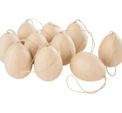 VBS Pappmaché-Eier, 10 Stück