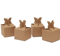 VBS Pappschachtel "Schmetterling", 4 Stück