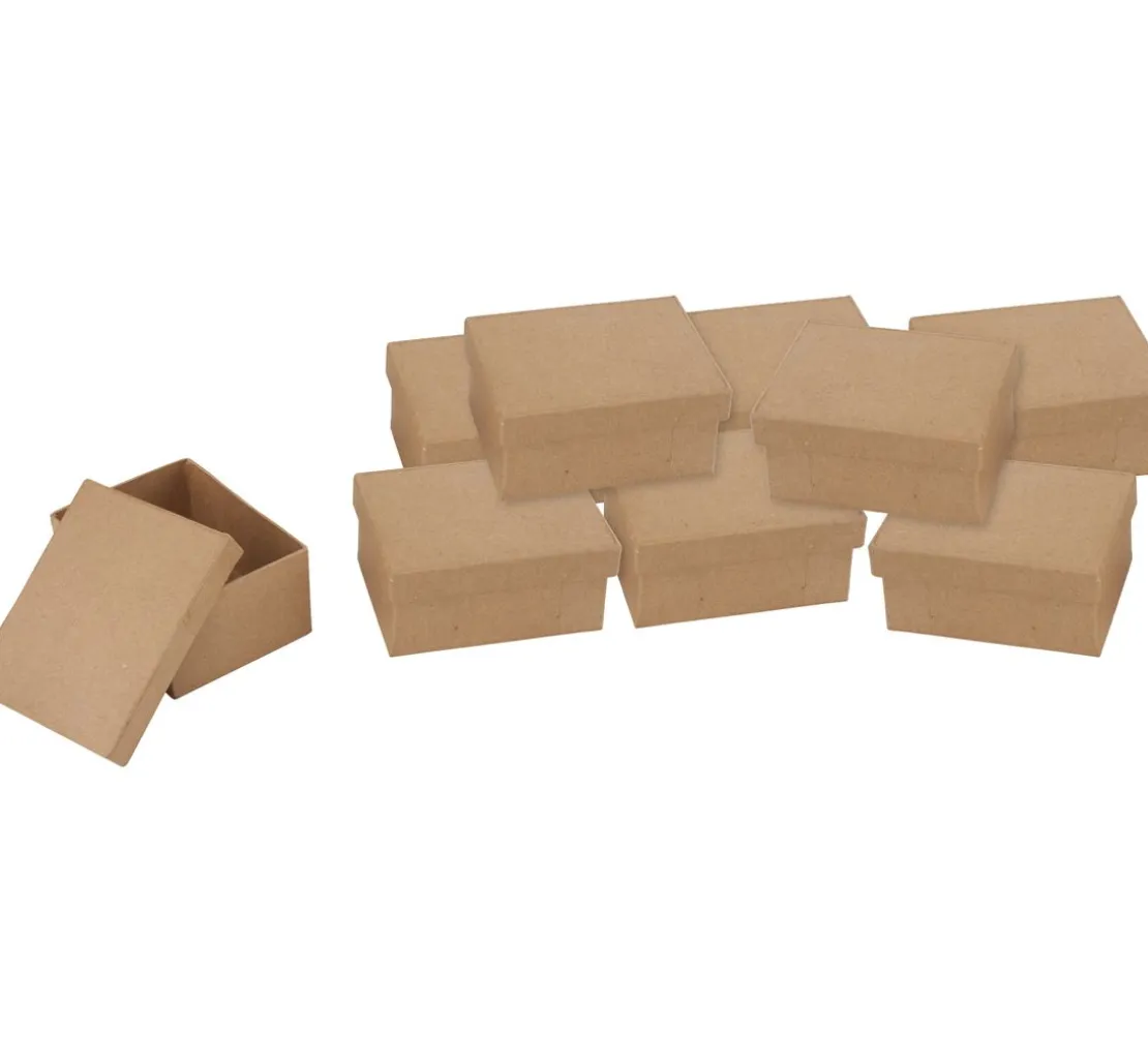 VBS Pappschachteln "Rechteck", 10 Stück