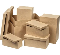 VBS Pappschachteln "Rechteck", 7er-Set