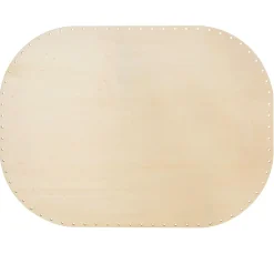 VBS Peddigrohr-Boden "Rechteck mit runden Kanten", 4 mm, 45 x 33 cm