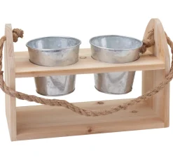 VBS Pflanztopfhänger mit 2 Töpfen