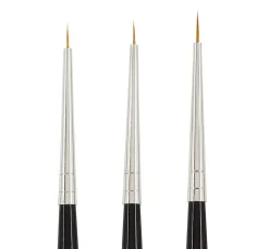 VBS Pinsel-Set Kolinsky-Rotmarder, 3er-Set