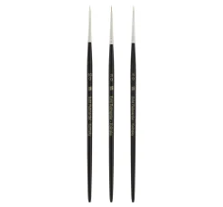 VBS Pinsel-Set Kolinsky-Rotmarder, 3er-Set