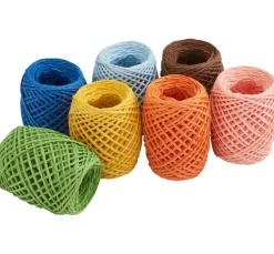 VBS Raffia Papierband, 7er-Set