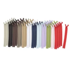 VBS Reißverschlüsse "Farbmix", 20 cm, 60 Stück