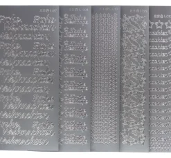 VBS Reliefsticker-Set "Frohe Weihnachten"