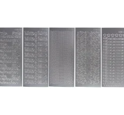 VBS Reliefsticker-Set "Frohe Weihnachten"