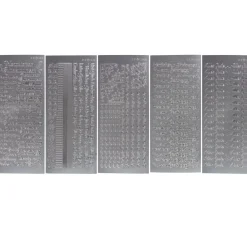 VBS Reliefsticker-Set "Glückwünsche"