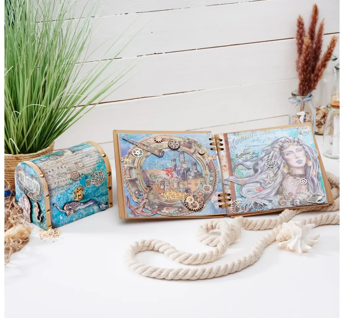 VBS Ringbuch-Album, Kraftpapier-Seiten