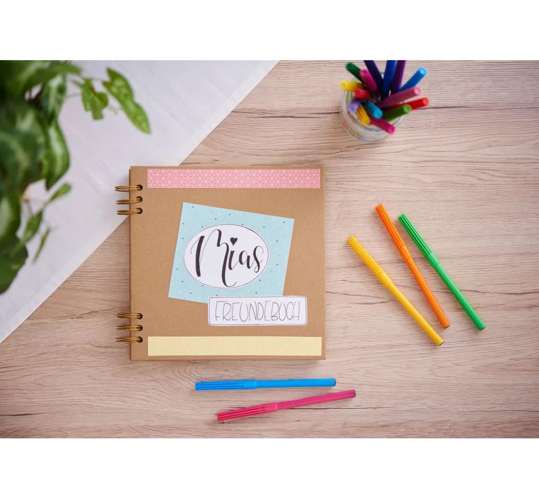 VBS Ringbuch-Album, Kraftpapier-Seiten