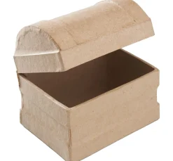 VBS Runddeckeltruhe, Pappmaché, 6 Stück