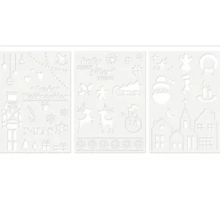 VBS Schablonen-Set "Frohe Weihnachten"