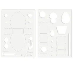 VBS Schablonen-Set "Küken-Schachteln"