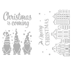 VBS Schablonen-Set "Merry Christmas", A4