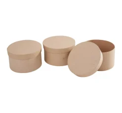 VBS Schachtel "Rund", 3 Stück