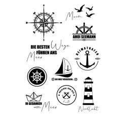 VBS Silikonstempel "Am Meer"