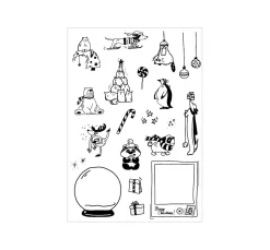 VBS Silikonstempel "Christmas Animals"