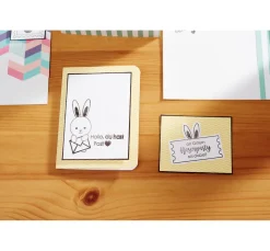 VBS Silikonstempel "Hasenpost"